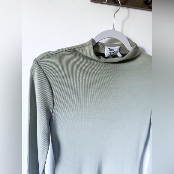 Princess Polly Long Sleeve Green Dress - Picture 5 of 8